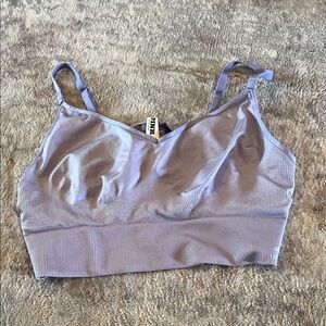 PINK Victoria's Secret Lavender Sports Bra